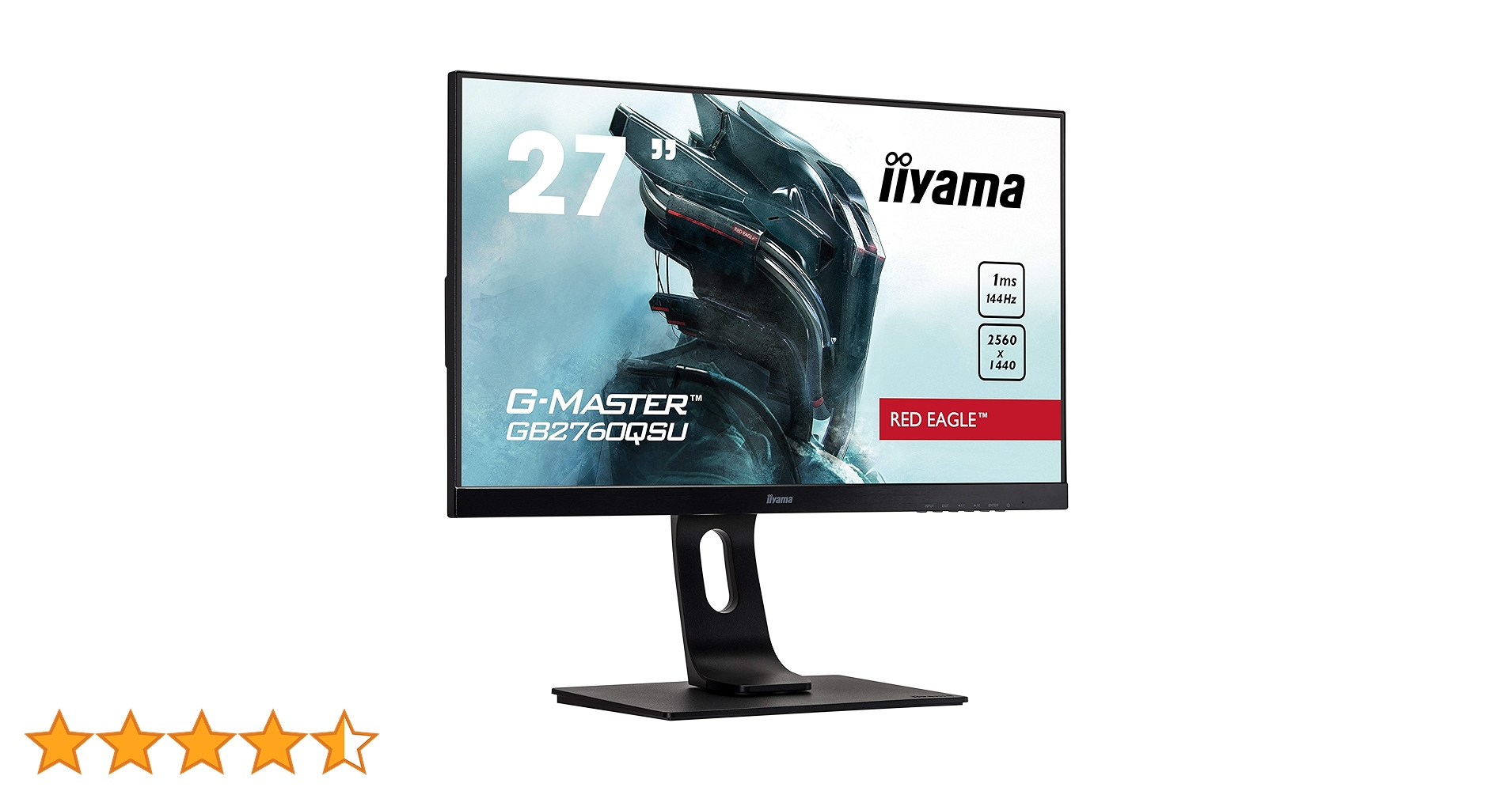 【27型WQHD／144Hz】iiyama G-Master GB2760QSU Iiyama G-Master GB2760HSU review: A 144Hz FreeSync monitor
